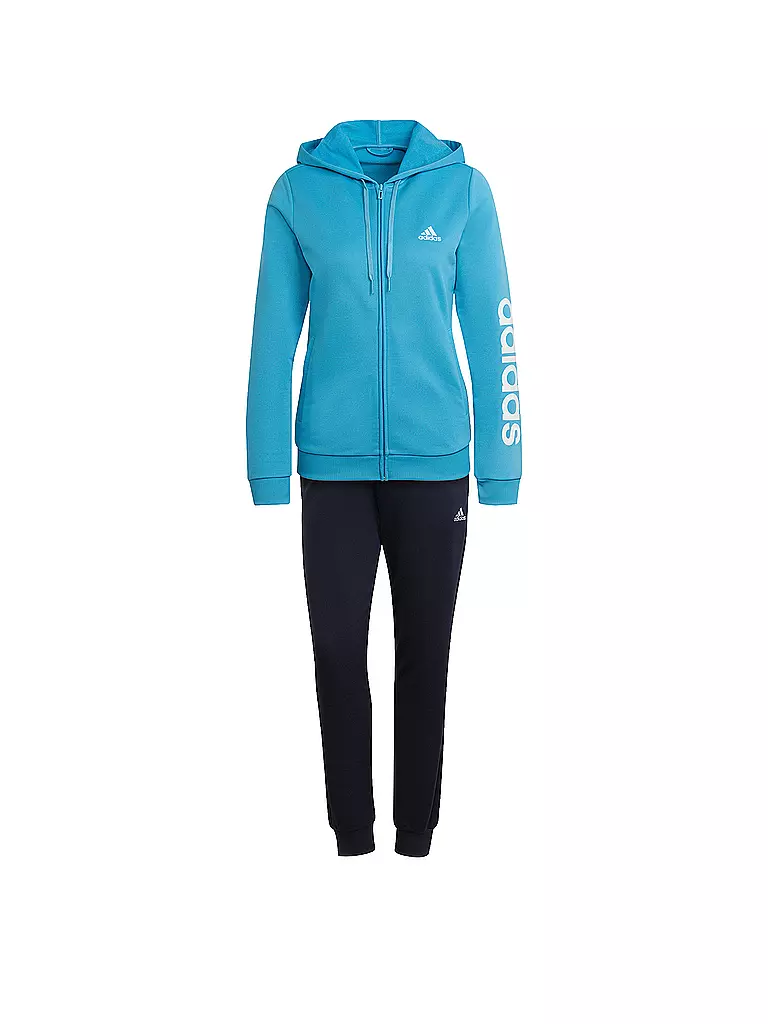 Adidas anzug damen blau on sale